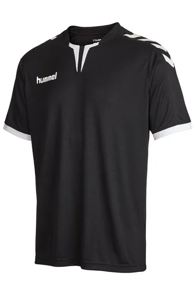 Černé tričko s krátkým rukávem Hummel Core Poly M 003636-2005