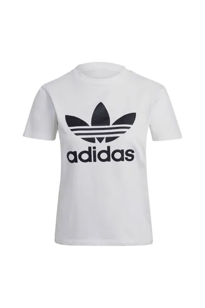 Bílé dámské tričko Adidas Trefoil W GN2899