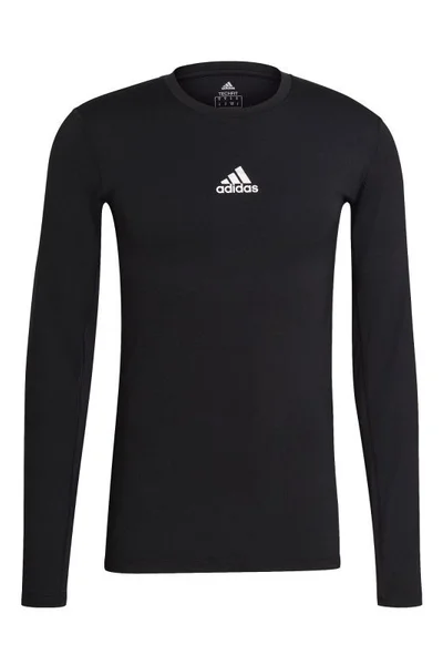 Černé kompresní tričko s dlouhým rukávem Adidas TechFit Compression M GU7339