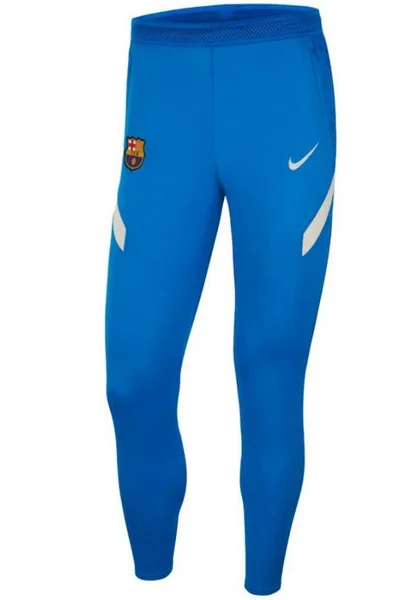 Pánské modré fotbalové kalhoty Nike FC Barcelona Strike Knit M CW1847 427