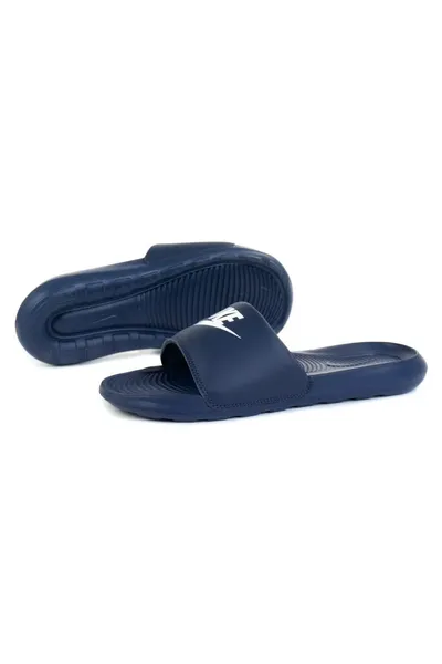 Tmavě modré pánské pantofle Nike Victori One Slide M CN9675-401