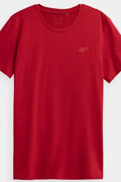 Červené pánské tričko 4F M NOSH4-TSM352 62S