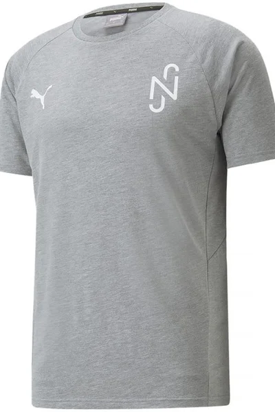 Šedé pánské tričko Puma Neymar Evostripe Tee Medium M 605604 05