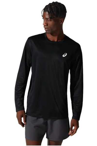 Černé běžecké tričko Asics Core LS Top M 2011C340-001
