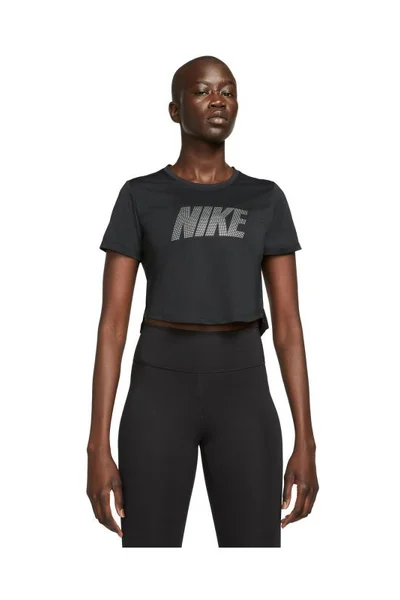 Černé dámské tričko Nike Graphic Cropped W DD5019-010