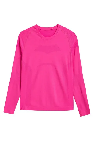 Růžové dámské tričko 4F W H4Z21-BIDB030G 54S