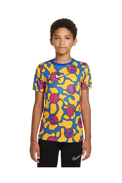 Dětské barevné tričko Nike Dri-Fit GX Jr DM4409-719