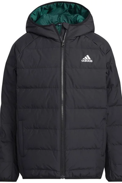 Dětská černá zimní bunda Adidas Frosty H45034