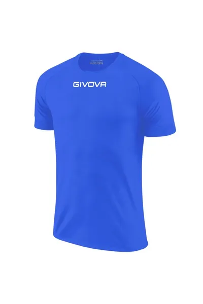 Modré pánské tričko Givova Capo MC M MAC03 0002