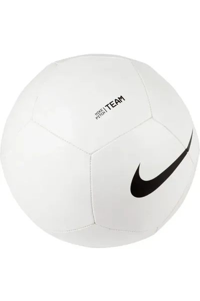 Bílý fotbalový míč Nike Pitch Team Football DH9796-100