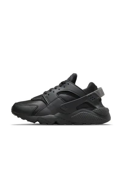 Černé dětské boty Nike Huarche Run Gs Wd Jr DO6491-001