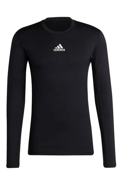 Černé pánské termo tričko Adidas TechFit Warm M H23120
