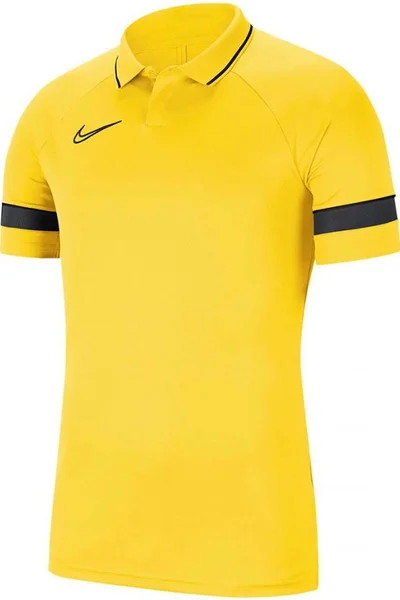 Žluté pánské polotričko Nike DF Academy 21 Polo SS M CW6104 719