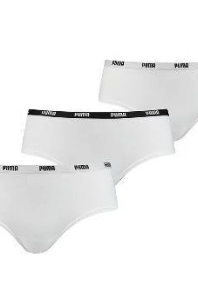Bílé spodní kalhotky 3-pack Puma Hipsters W 503007001 300