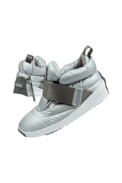 Stříbrné dámské zimní boty Sorel W NL3400-034