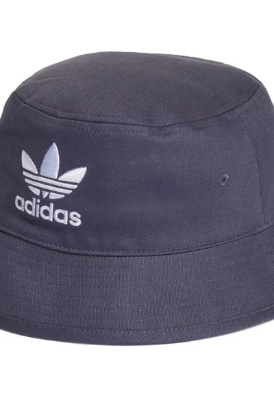 Tmavě modrý unisex klobouk Adidas Adicolor Trefoil Bucket Hat