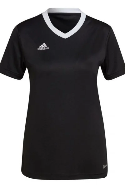 Černé dámské tričko Adidas Entrada 22 Jsy W H57572
