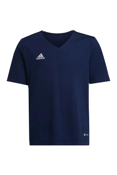 Modré dětské tričko Adidas Entrada 22 Jersey Jr H57564