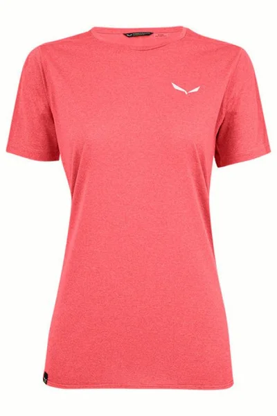 Růžové dámské tričko Salewa Pedroc 3 Dry W 27726-6087