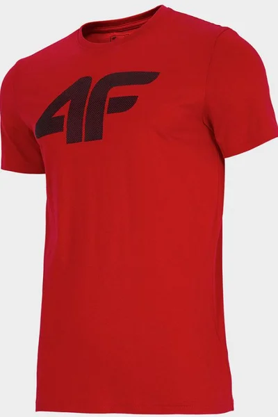Červené pánské tričko 4F M H4L22-TSM353 62S