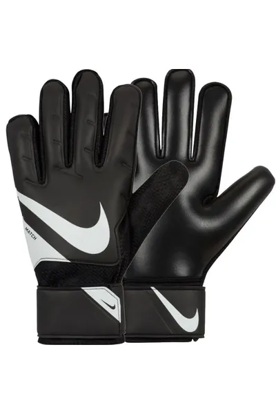 Černé brankářské zápasové rukavice Nike CQ7799-010