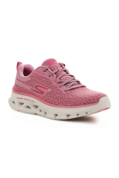 Růžové dámské boty Skechers Step Flex W 128890-PNK