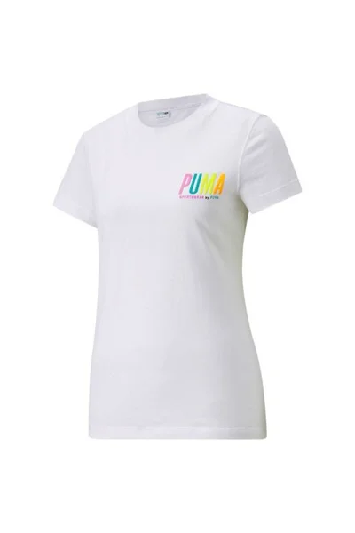 Bílé dámské tričko Puma Swxp Graphite Tee W 533559 02