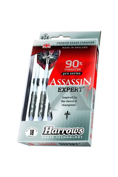 Hrací šipky Harrows Assassin Expert 90% Softip HS-TNK-000013220