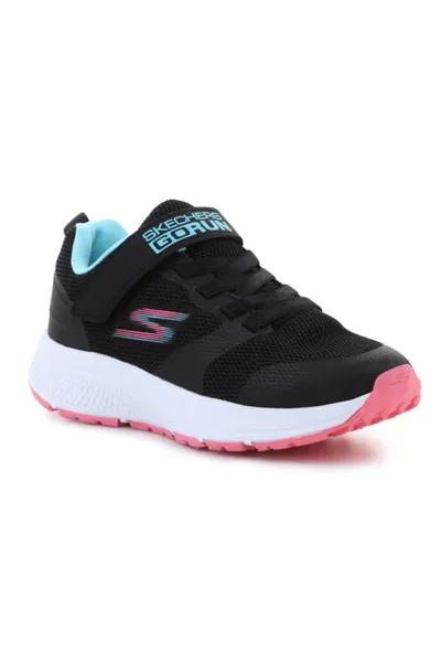 Černé běžecké dětské boty Skechers Jr 302409L-BLK