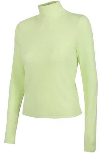Dámské limetkově zelené tričko 4F W H4L22 TSDL011 72S