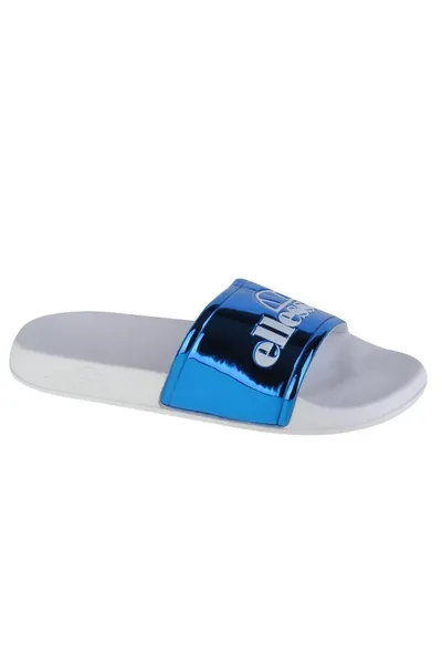 Modrobílé dámské pantofle Ellesse Giselle Slides W EL11W74510-11