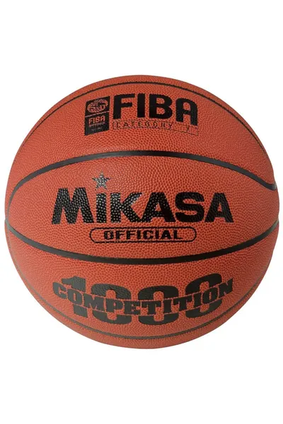 Oranžový basketbalový míč Mikasa BQ1000 Competition FIBA BQ1000