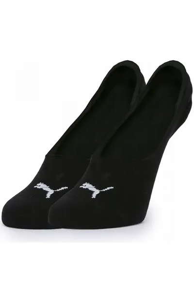 Černé nízké ponožky Puma Footie 2P 906245 01/1410110012