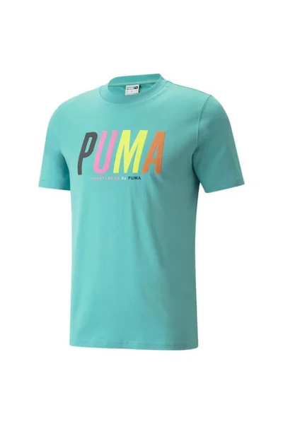 Modré pánské tričko Puma Swxp Graphic Tee M 533623 61