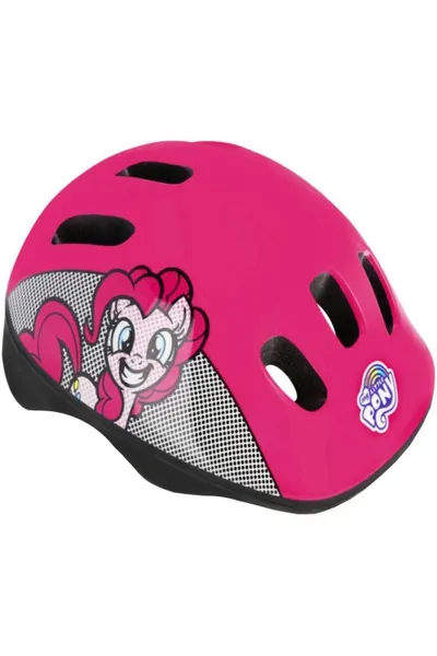 Dětská růžová cyklistický přilba Spokey Hasbro Pony