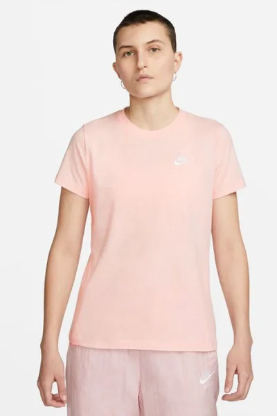 Růžové dámské tričko Nike Sportswear W DN2393 611