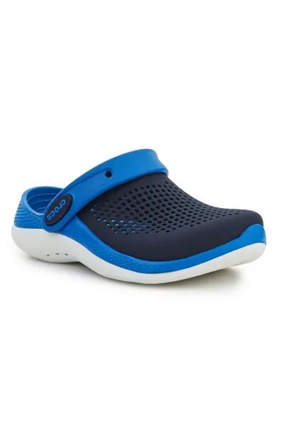 Tmavě modré dětské pantofle Crocs LiteRide 360 Kids Clog 207021-4KB