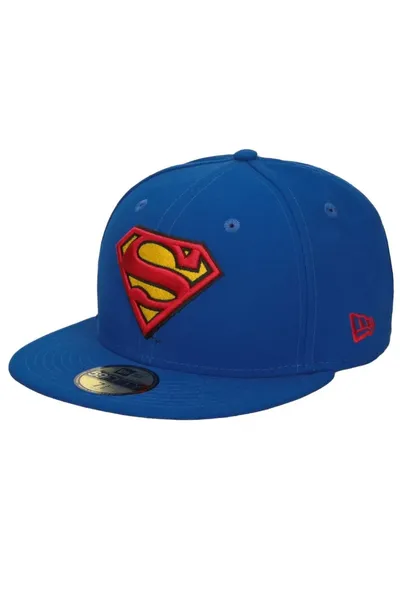 Modrá pánská kšiltovka New Era Character Bas Superman Basic Cap M 10862337