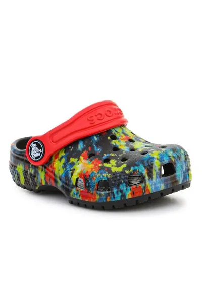 Dětské pantofle Crocs Classic Tie Dye Graphic Kids Clog T