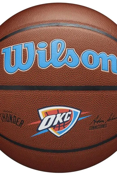 Basketbalový míč Wilson Team Alliance Oklahoma City Thunder