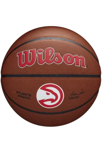 Basketbalový míč Wilson Team Alliance Atlanta Hawks WTB3100XBATL
