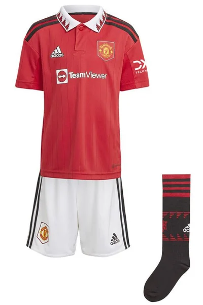 Ftbalový komplet Adidas Manchester United H Mini