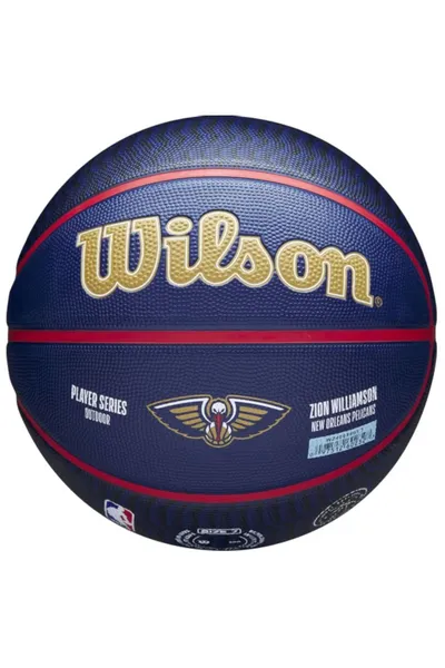 Basketbalový míč Wilson NBA Player Icon Zion Williamson Outdoor