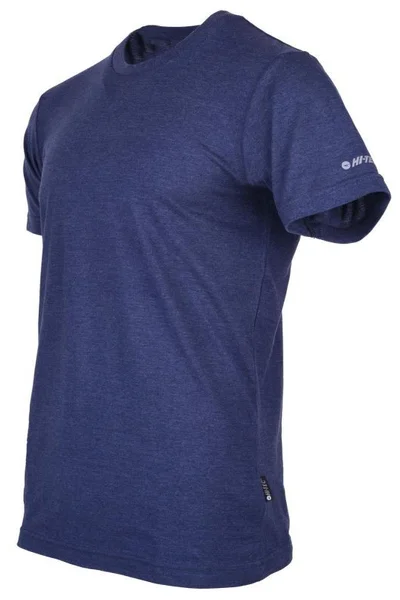 Pánské modré tričko Hi-Tec plain
