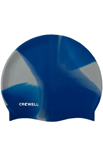 Crowell Multi Flame silikonová plavecká čepice
