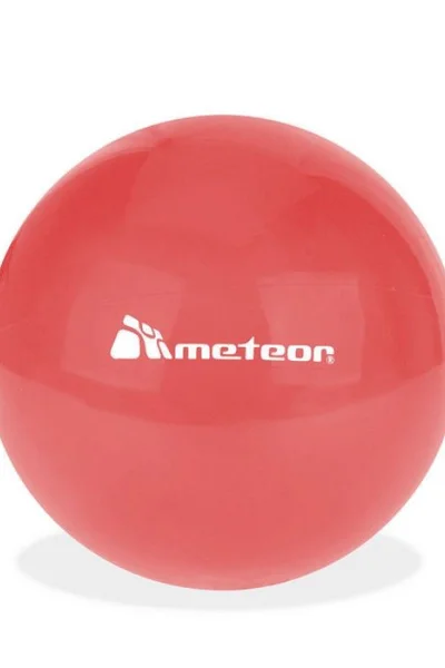 Gumový červený míč Meteor 20cm