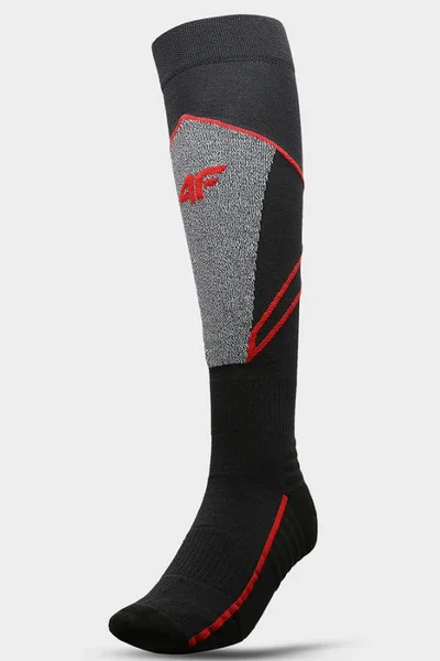 Lyžařské černé ponožky 4F