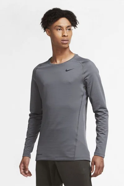 Termo tričko Nike Pro Warm - šedé