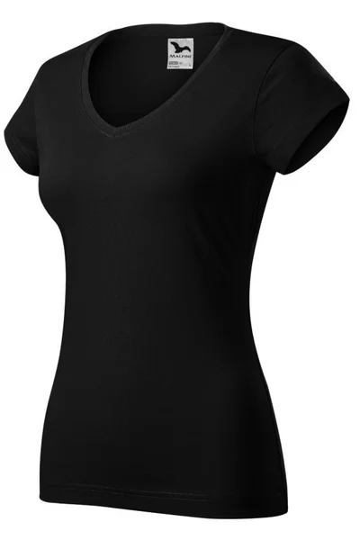Výstřihové tričko Adler pro ženy s krátkým rukávem
