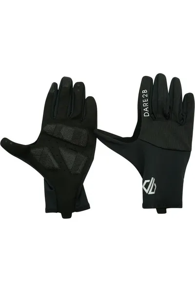 Černé cyklistické rukavice Forcible II s technologií Vect Cool od Dare2B